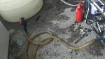 Salt water treatment plant machinery system