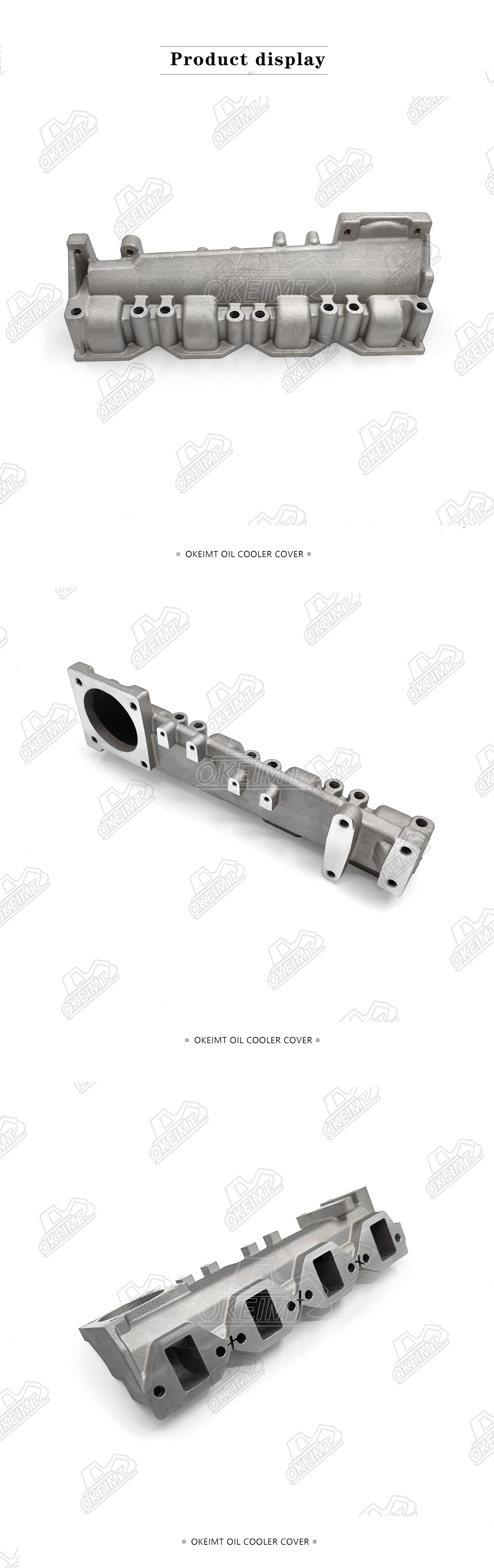 4D95 Exhaust Manifold FITS for Komatsu PC60-5 PC60-6 PC60-7 4D95L 6204-13-5110