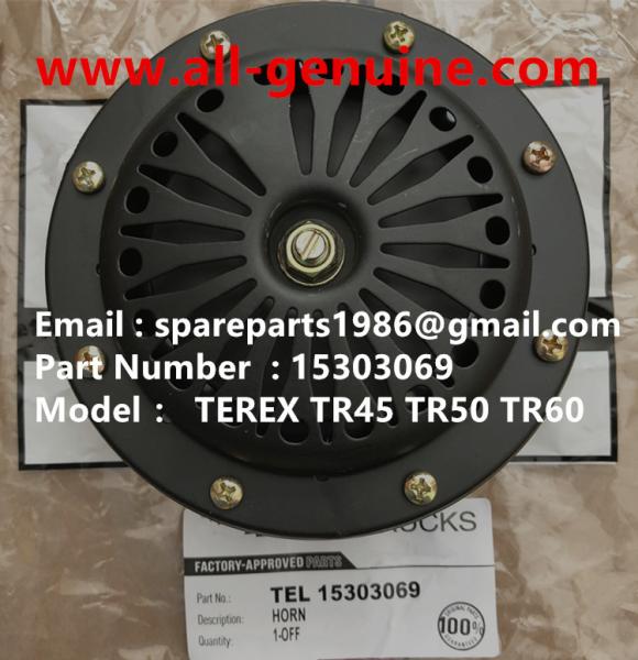 TEREX 15303069 HORN DUMP TRUCK TR35 TR50 TR60 TR100 3305B 3305F 3303 3307 TR45