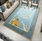 New Chinese Style Bedroom Floor Carpets 200*300cm Washable Rectangle Living Room