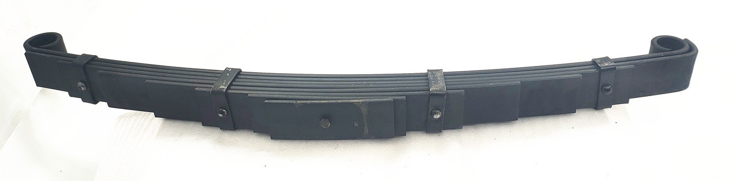 Motorcycle Body Parts 8 Pcs Rear Suspension Leaf Plate Spring Shock Absorber in Black