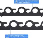 Metal Fishing Pole Holder for Wall or Ceiling Mount Customizable Color Durable