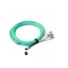 Buy cheap 8 Core MTP-LC OM3 10G 50/125 Ruggedized Distribution Fiber Optic Patch Cord LSZH from wholesalers