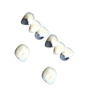 Quality Non Allergic Porcelain Dental Crown Cobalt Chrome Porcelain Teeth Corrosion Resistant wholesale