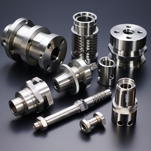 Aerospace CNC Machined Parts Stainless Steel Turned Milling Service CNC