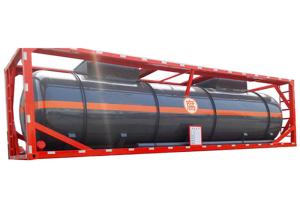 China CCS ISO Shipping Container Tanks 40FT Bulk Liquid Container For Fuel Oil Chemical on sale