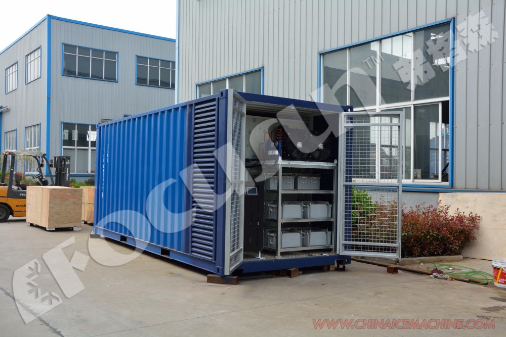 Bitzer Compressor Containerized Cold Room for Storing Meat Seafood Vegetables or Ice