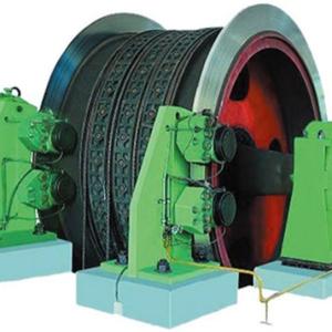Quality 1000r/min Dia 5.0m Single Rope Double Drum Mine Hoist For Coal Mine wholesale