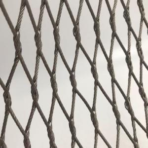Quality Hand Made Stainless Steel Wire Rope Netting Versatile Oxidize Resisting wholesale