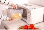Fancy reusable silicone food storage bag large food storage bag fresh food fruit