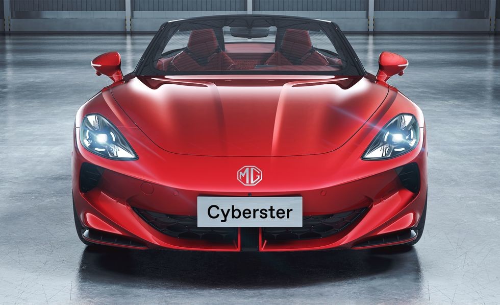 MG Cyberster Soft Top Pure Electric Cars With 501km Range And Top Speed 193km