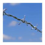 20m/25m/30m/50m Galvanised Steel Razor Barbed Wire Security Fencing Concertina