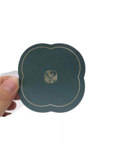 Quality Skincare Cosmetic Label Printing Thank You Hand Sanitizer Bottle Stickers wholesale