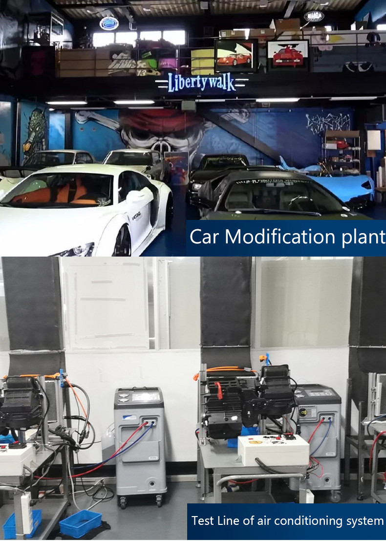 14.3L Auto AC Refrigerant Recovery Machine Equipment With Updatable Database