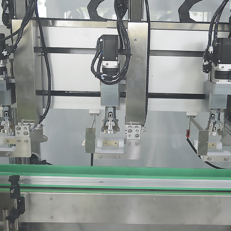 3-Head Automatic Capping Machine for Customized Plastic Bottle Specifications