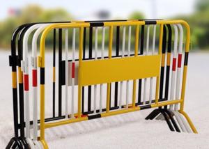 Quality Q235 Steel Hoarding Panels , PVC Coated 25mm Fast Fence Panels wholesale