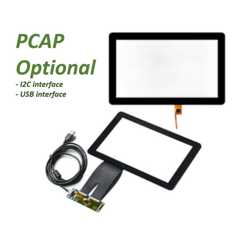 1000nits 7 Inch PCAP TFT Display 1024x600 RGB Wide Operating Temperature