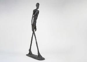 Quality Life Size Yard Art Sculptures Modern Work Bronze Walking Man Sculpture By Giacometti wholesale