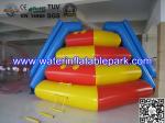 Large Inflatable Climbing Water Slide , Durable Water Park Games For Adults