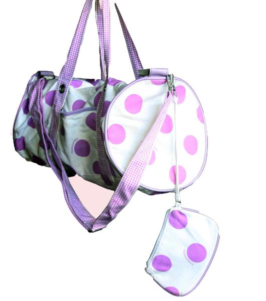 Reusable Organic Plain Cotton should Bags With TC Cotton Fabric and Zipper