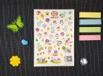 Customized Scent Stickers Multi Flavor 3D Puffy Stickers For Friction Enhancemen