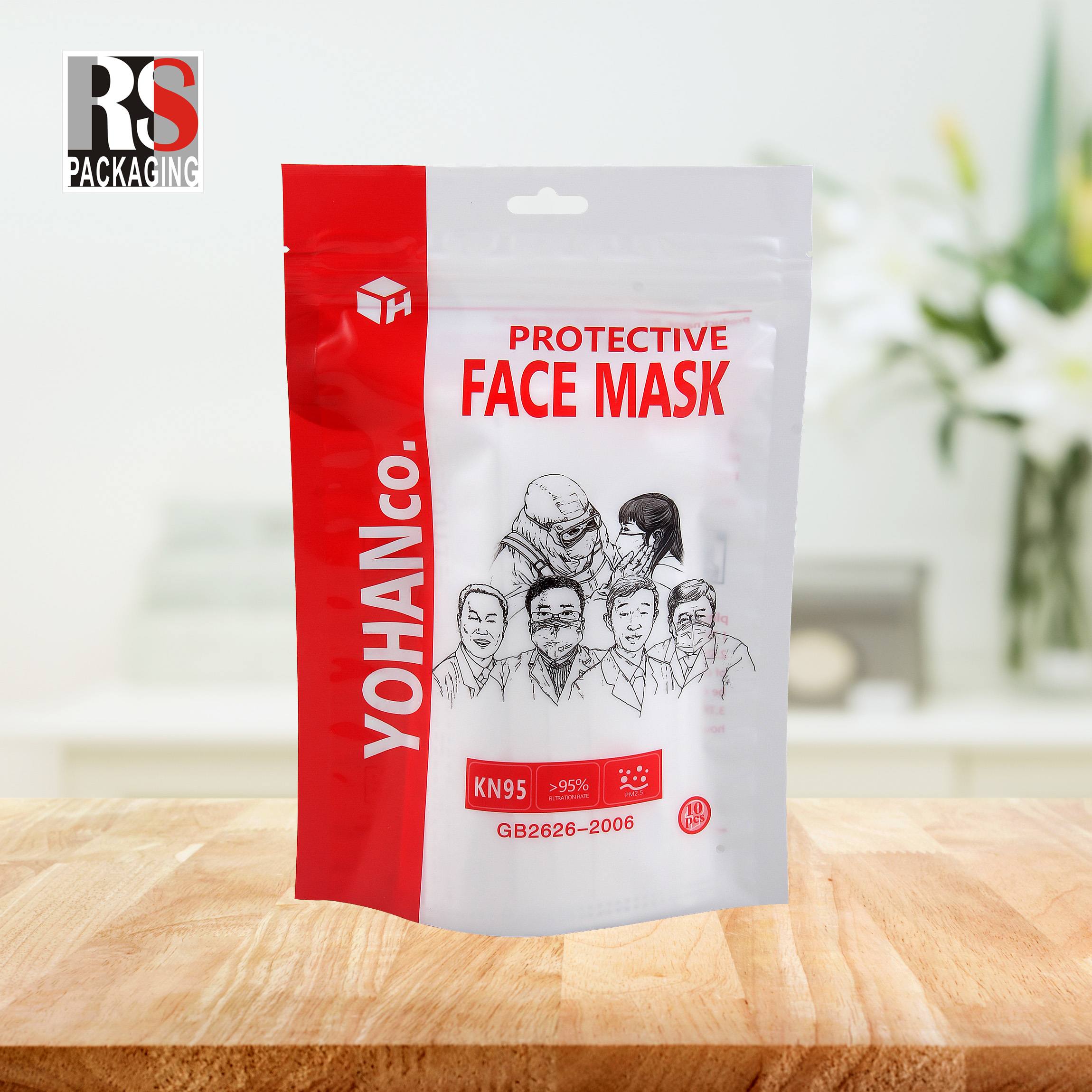 Smell Proof Laminated Poly Bag Bopp Plastic Poly Bag Heat Seal For Chocolate Packaging