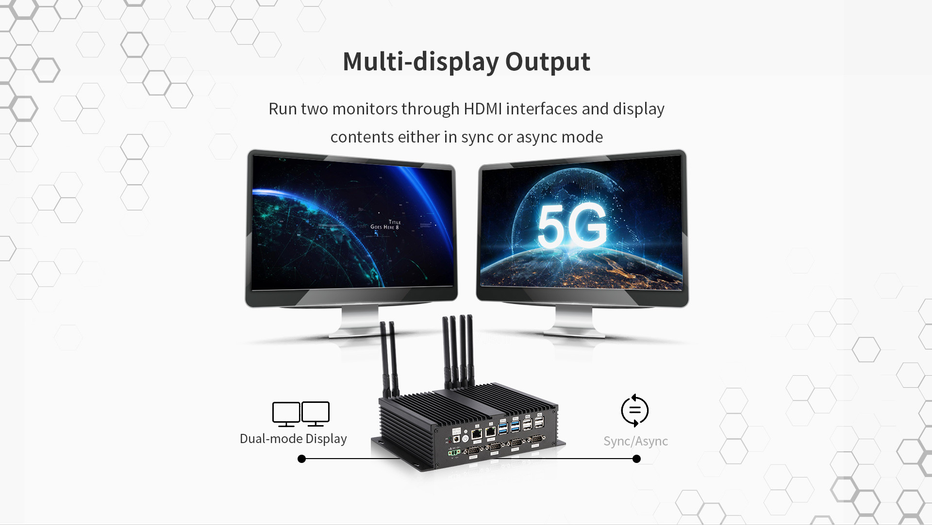 B500 5G AI-enabled Edge Computer Hexa-core RK3399 Pro processor 3.0 TOPS Al Computing