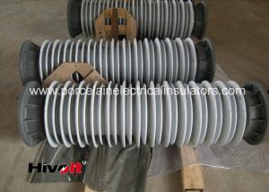 Quality 110KV SF6 Breaker Hollow Core Insulators With Aluminum Flange Grey Color wholesale