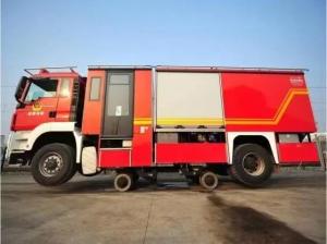 Quality Water Tank Foam Railway Fire Truck Dual Purpose 1435mm HTRR209 wholesale