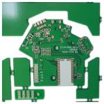 Immersion Gold 4 Layer PCB 1.6mm Board Thickness Green Solder Mask