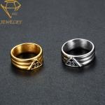 Silver Scottish Rite Masonic Signet Ring