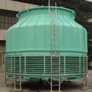 Quality Round-shaped FRP Cooling Tower with Low Noise, Suitable for Industrial Water Air Conditioner wholesale