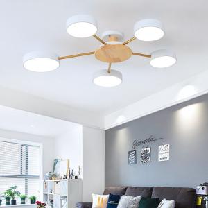 Quality Bedroom living room ceiling chandelier bedroom nordic wooden ceiling light（WH-WA-18) wholesale