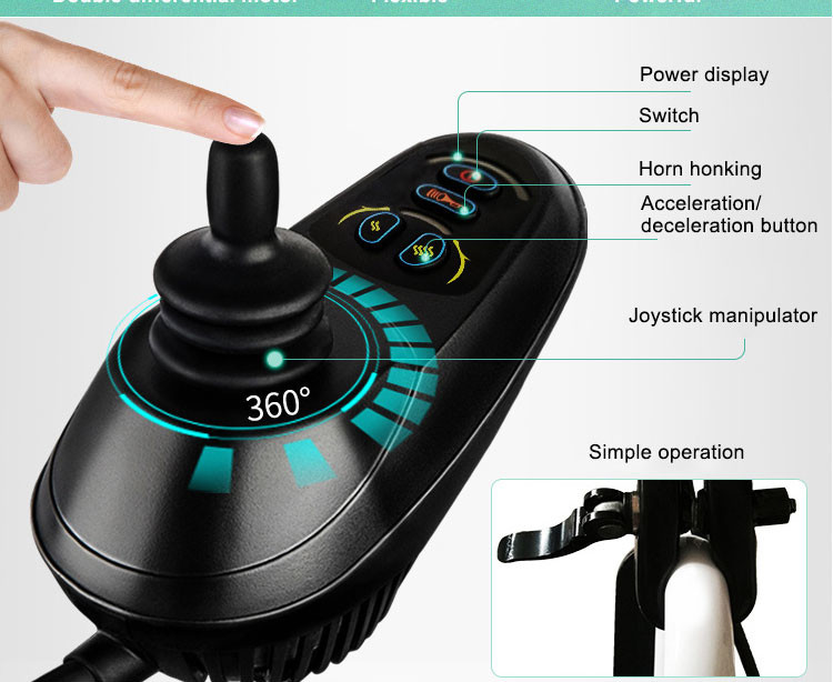 4.5km/Hr Medical Transport Wheelchair Aluminum Customized For Homecare