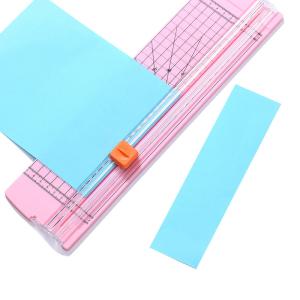 Quality Maximum Cutting Thickness 12 Sheets of 80GSM Paper Mini Manual Paper Cutter for Office wholesale