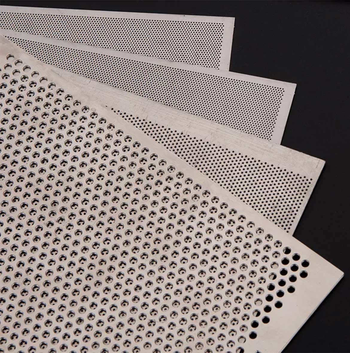 detail round hole Perforated metal galvanized steel plate