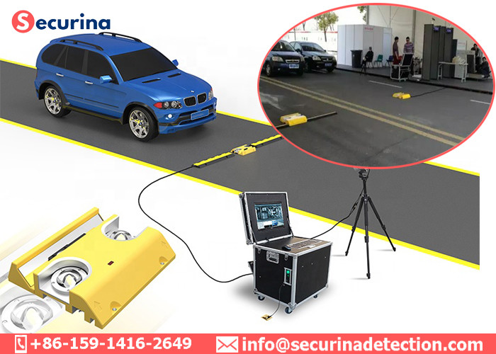 Portable UVSS System Under Vehicle Scanning Entrance Safety With Linear Array Camera