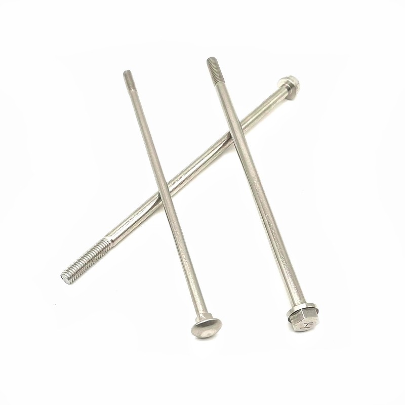 Half-Tooth Bolt Motor Extended Screw External Hexagon Flange Long Bolt Ultra-Long Machine Screw