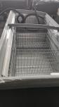 Supermarket glass sliding door chest single temperature island display deep