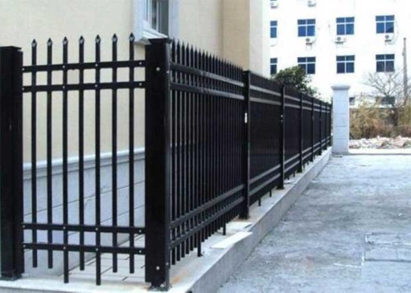 Cheap Galvanized Welded 1.8x2.4m Tubular Steel Fence OHSAS Approval for sale