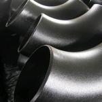 A234 WPB Black Carbon Steel Pipe Elbow Fitting SCHXS High Pressure 90 Degree