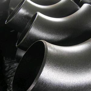 A234 WPB Black Carbon Steel Pipe Elbow Fitting SCHXS High Pressure 90 Degree