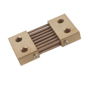 Quality 800A DC Current Shunt , Bus Bar Ammeter Shunt Resistor Brass Material wholesale