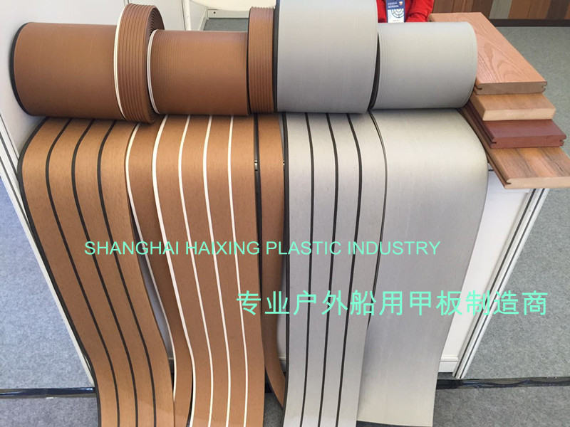45mm Width Synthetic Soft PVC Yacht Decking for Outdoor Installations