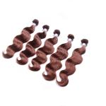 Body Wave Ombre Hair Weave Double Weft Grade 7A Brazilian Virgin Hair