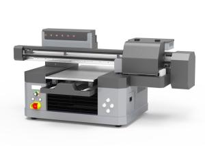 Quality High Resolution Wide Format Flatbed Printer 2 Head For USB Glass wholesale
