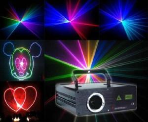 Quality 500MW Full Color Animation Laser Stage Lighting / Night Club Stage Laser Light wholesale