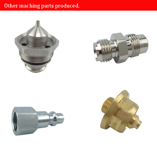 CNC Machining Pipe Fitting of Stainless Steel and Brass