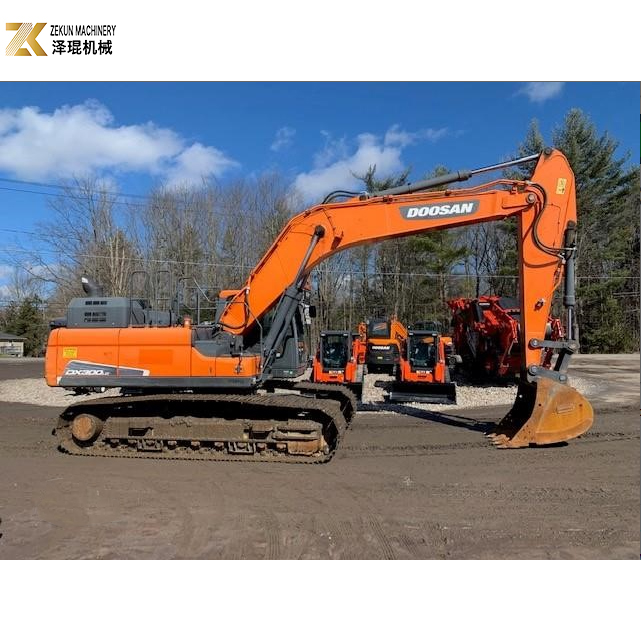 Used Doosan DX300 Excavator DX300LC-9C 2018 29300KG Made in Korea