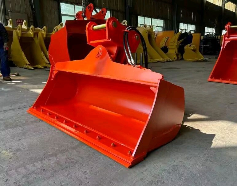 Efficiency Precision Excavator Cleaning Bucket For Caterpillar Komatsu